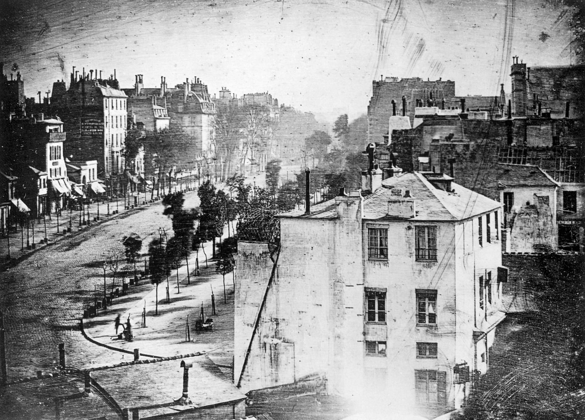 View Of The Boulevard du Temple 1838